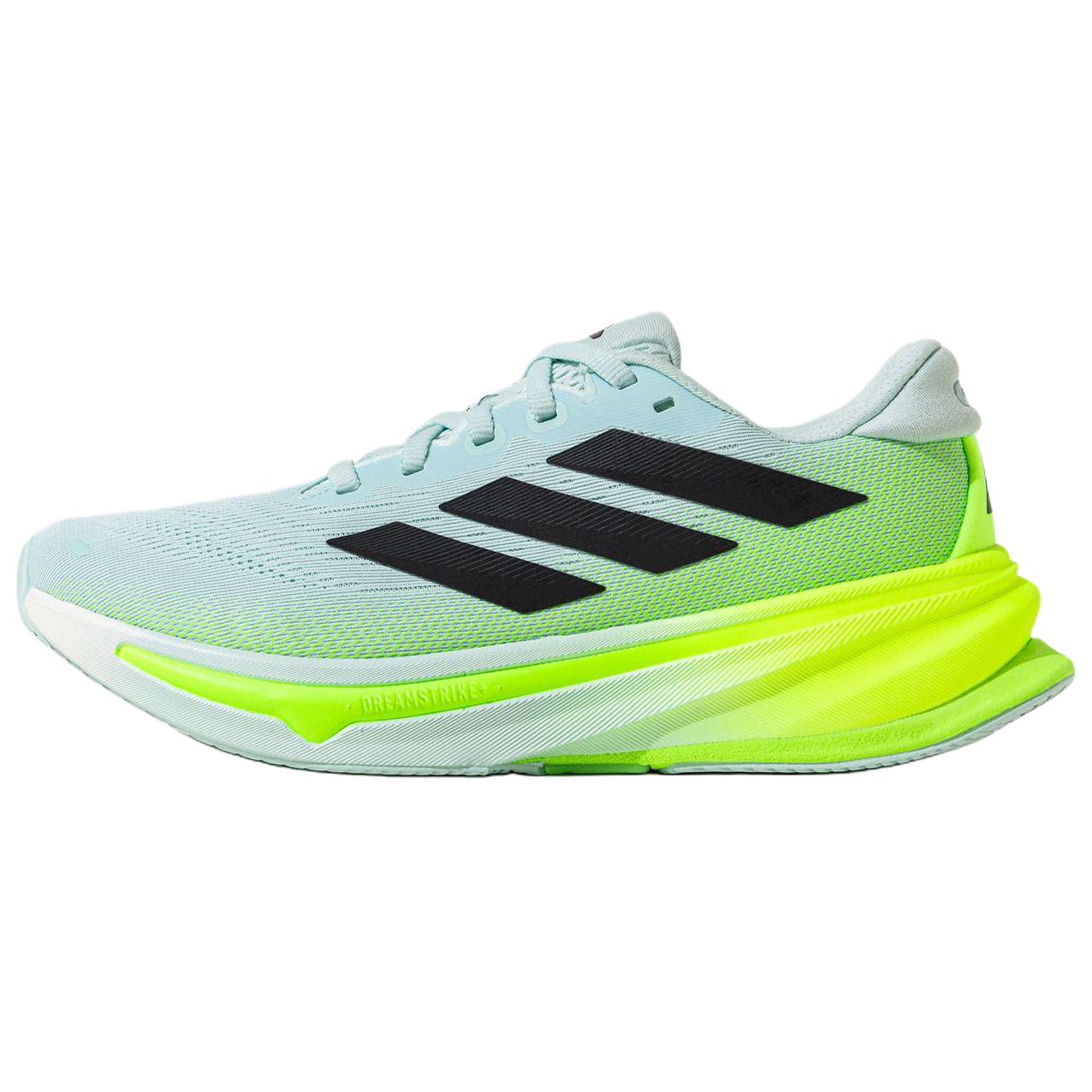 adidas Supernova Rise 2 Green Marathon Running Shoes Comfortable Breathable JQ8752