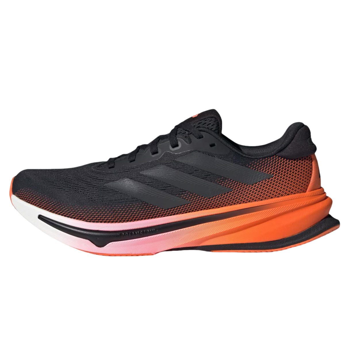 adidas Supernova Rise 2 M Men’s Black Orange Breathable Cushioned Running Shoes JQ8691