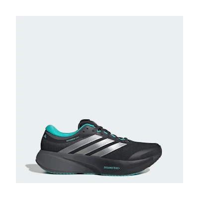 Adidas Supernova Rise 3 Mercedes AMG Petronas F1 Shoes Core Black/Silver Metallic/Semi Mint Rush