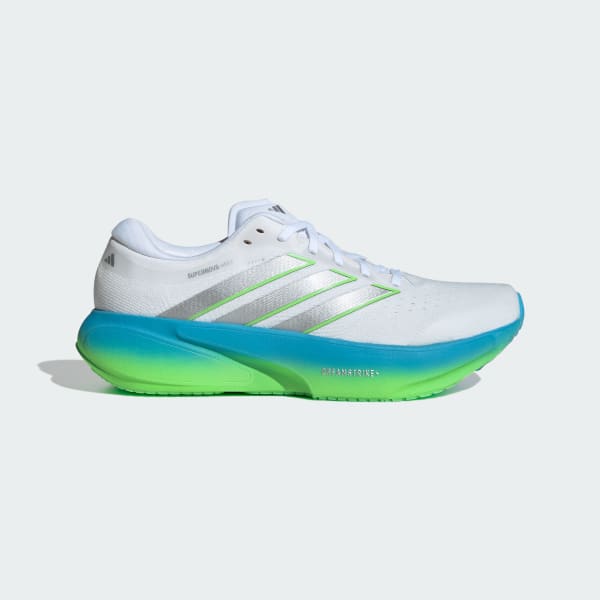 Adidas Supernova Rise 3 Running Shoes Cloud White/Silver Metallic/Semi Blue Burst JP8680