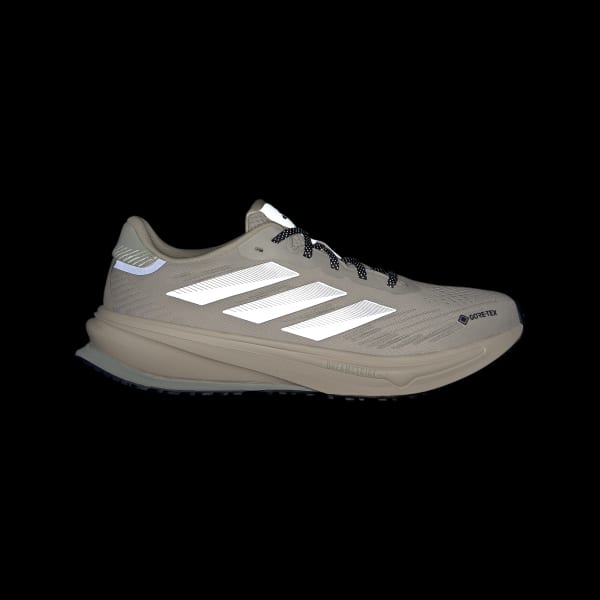Order Adidas Supernova Rise GTX Sepatu Lari Beige/Silver Metallic/Wonder Silver JP8762