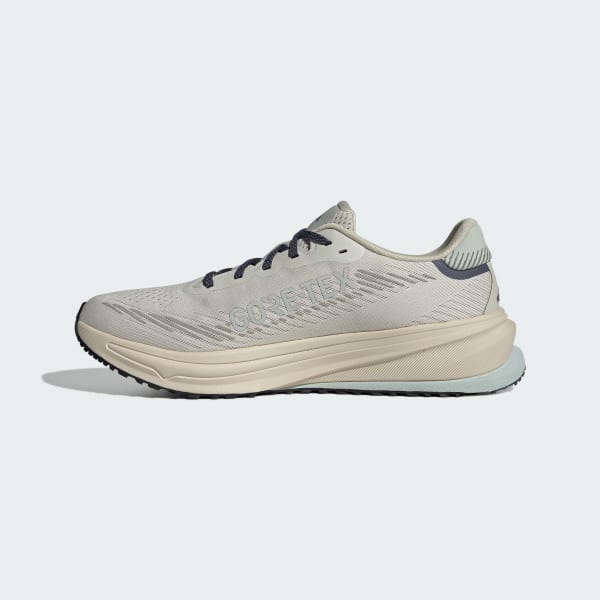 Sizing Adidas Supernova Rise GTX Sepatu Lari Beige/Silver Metallic/Wonder Silver JP8762