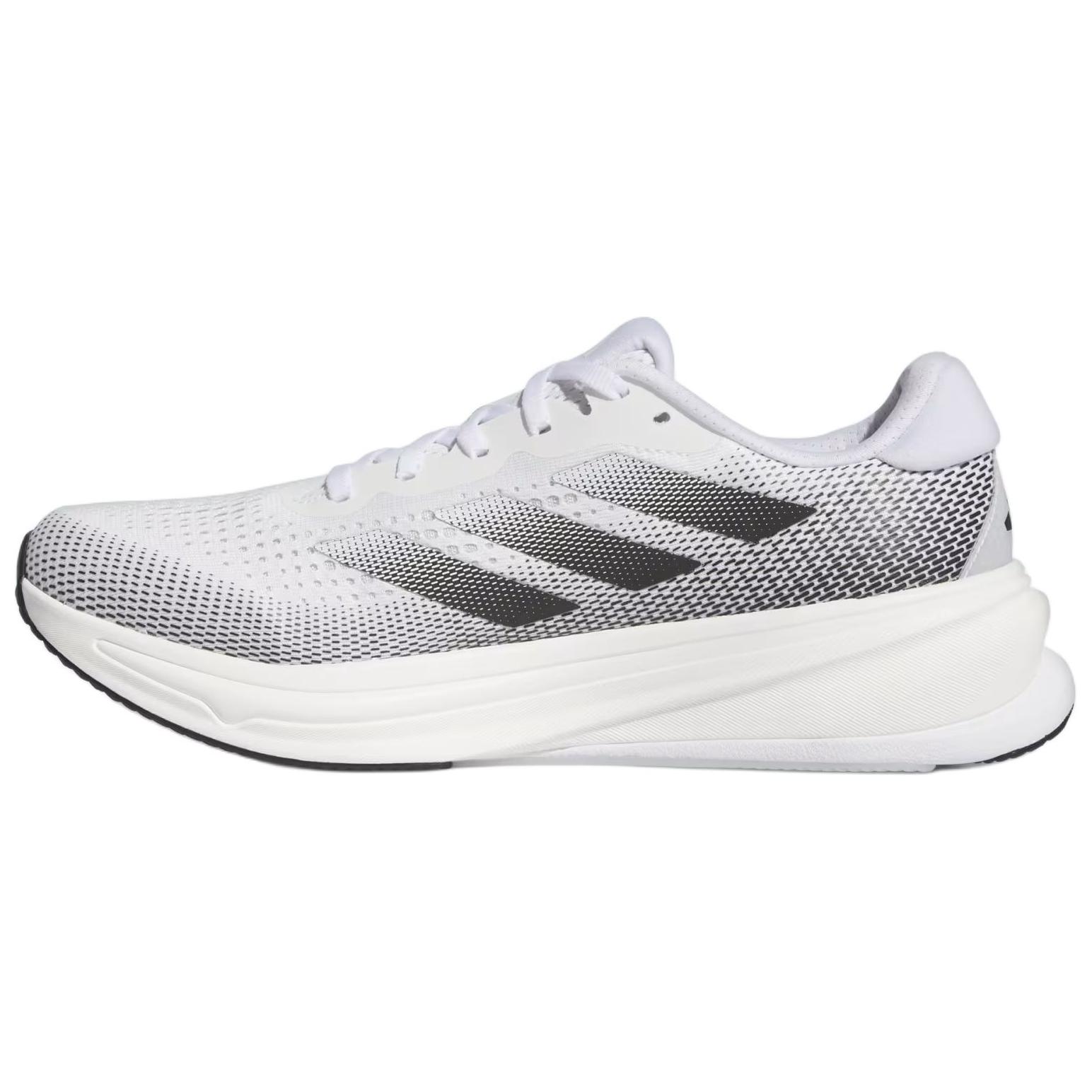 adidas Supernova Rise Running Shoes White Black Lightweight Non-Slip Durable JI2865