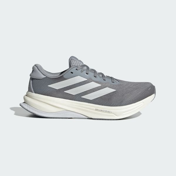 Adidas Supernova Solution 2 Running Wide Fitness Shoes Grey/Cloud White/Halo Silver IG2163