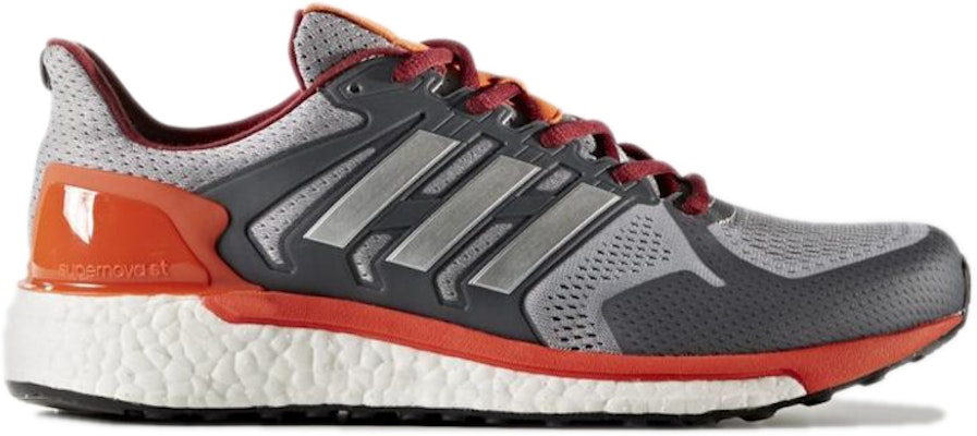 adidas Supernova ST 跑步 运动 舒适 耐磨 低筒 跑鞋 男款 灰橙 Order adidas Supernova ST 跑步 运动 舒适 耐磨 低筒 跑鞋 男款 灰橙