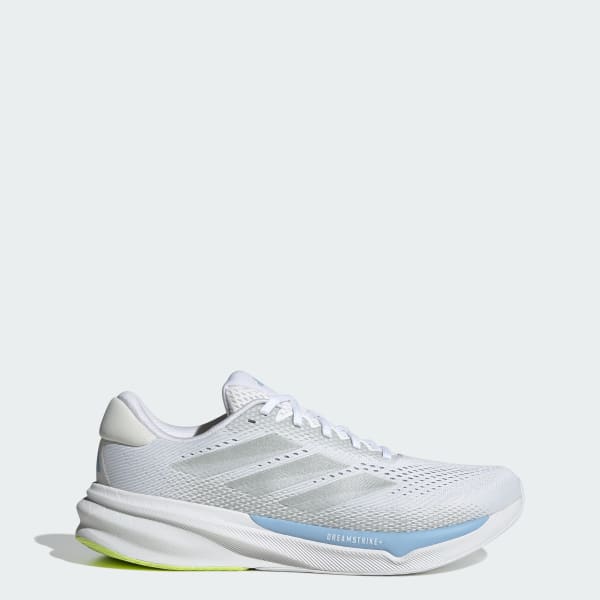 Adidas Supernova Stride 2 Running Shoes Cloud White/Matte Silver/Glow Blue IH8654
