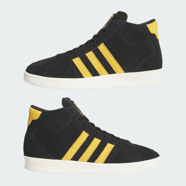 Sizing adidas SuperSkate 休閒鞋 核心黑/復古黃/米白 KJ3831