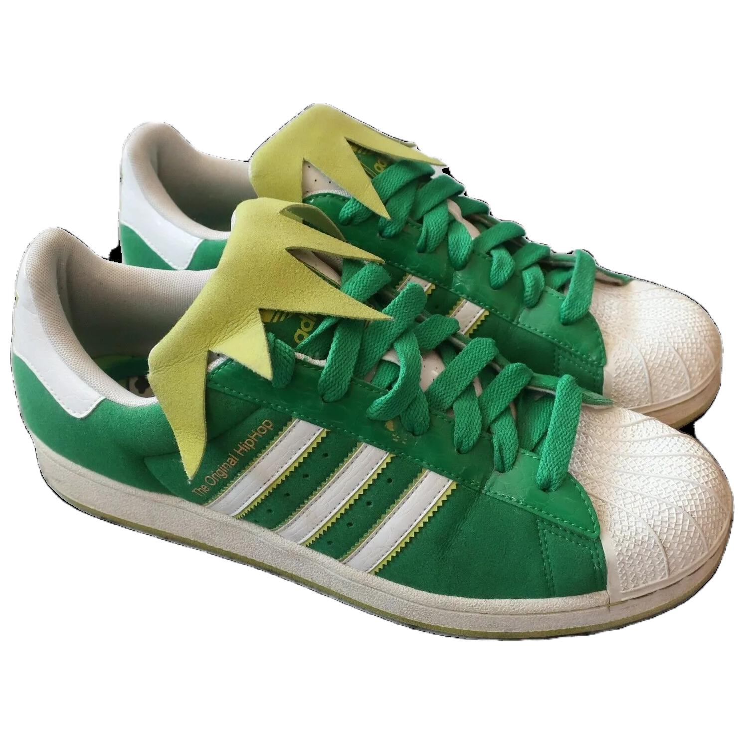 Shop adidas Superstar 2 'Kermit The Frog' Sepatu Pria G49999