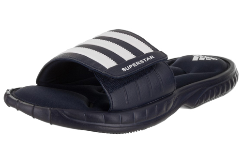 Lookbook 阿迪达斯 Superstar 3G 拖鞋 - 黑色 G61949