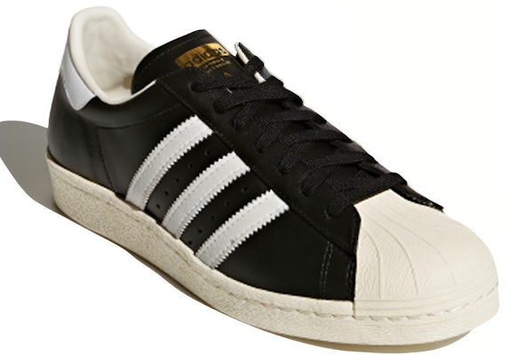 adidas Superstar 80s 'Black' G61069 Lookbook adidas Superstar 80s 'Black' G61069