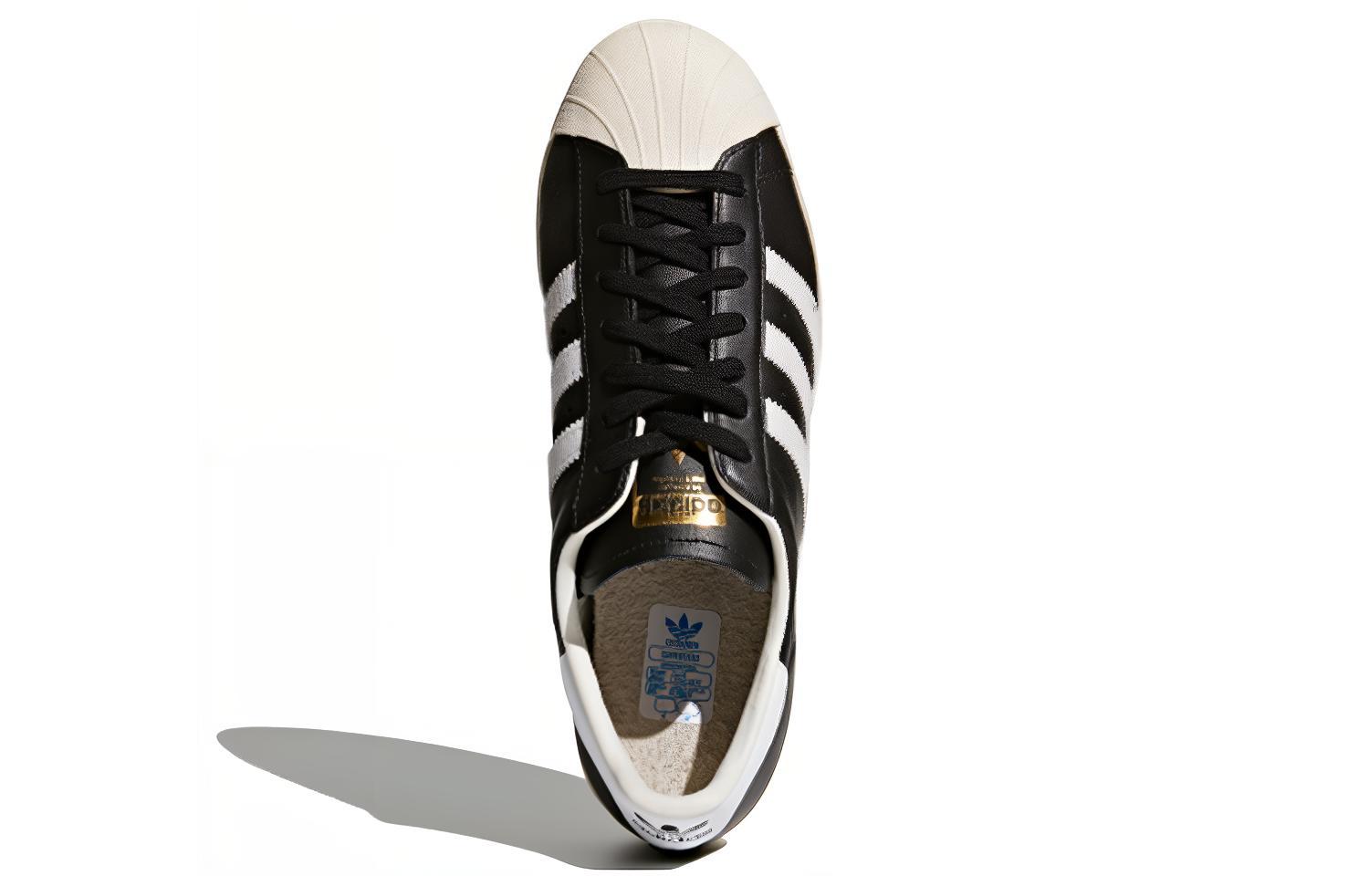 Details for adidas Superstar 80s 'Negro' G61069