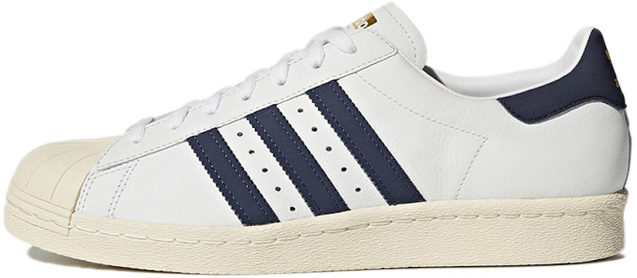 adidas Superstar 80S 'Footwear White Trace Blue Grey Two' BZ0145 Buy adidas Superstar 80S 'Footwear White Trace Blue Grey Two' BZ0145