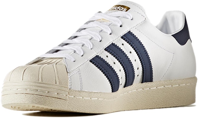 adidas Superstar 80S 'Blanco Trace Azul Gris Dos' BZ0145 Lookbook adidas Superstar 80S 'Blanco Trace Azul Gris Dos' BZ0145