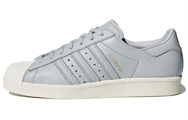 adidas Superstar 80S 'Grey Blue Red' CQ2657