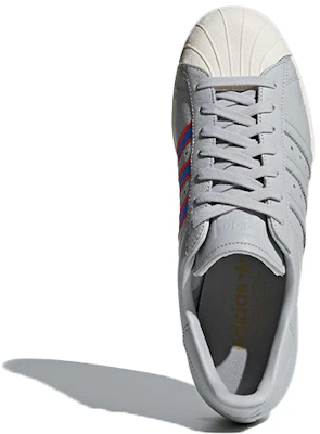 adidas Superstar 80S ''Grau Blau Rot'' CQ2657 Purchase adidas Superstar 80S ''Grau Blau Rot'' CQ2657