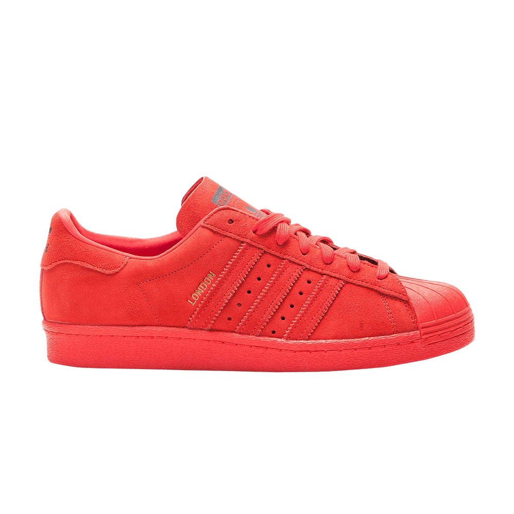 adidas superstar london red