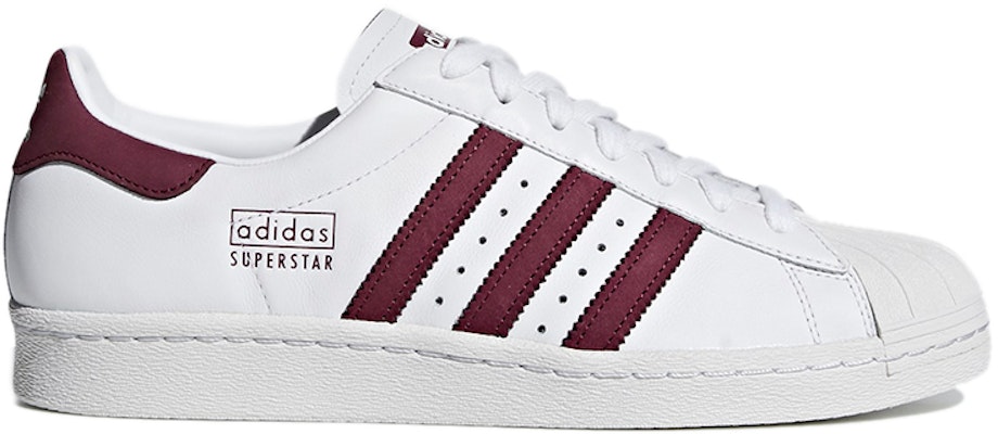adidas Superstar 80s 'Maroon' CM8439 Order adidas Superstar 80s 'Maroon' CM8439