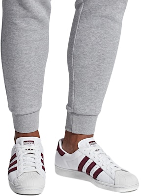 adidas Superstar 80s 'Maroon' CM8439 Sizing adidas Superstar 80s 'Maroon' CM8439