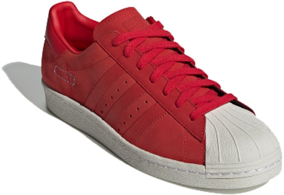 adidas Superstar 80s 'Scarlet' CG6263 Lookbook adidas Superstar 80s 'Scarlet' CG6263