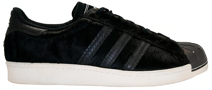 아디다스 슈퍼스타 80s 메탈 토 "포니 헤어 블랙" B26314 Order 아디다스 슈퍼스타 80s 메탈 토 "포니 헤어 블랙" B26314