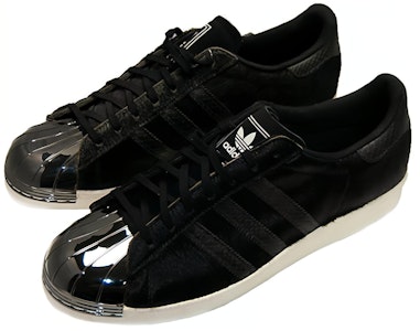 아디다스 슈퍼스타 80s 메탈 토 "포니 헤어 블랙" B26314 Purchase 아디다스 슈퍼스타 80s 메탈 토 "포니 헤어 블랙" B26314