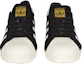 Shop 愛迪達 Originals Superstar 80s Primeknit 百搭休閒 輕鬆舒適 耐磨透氣防滑 低幫 板鞋 男女同款 黑白