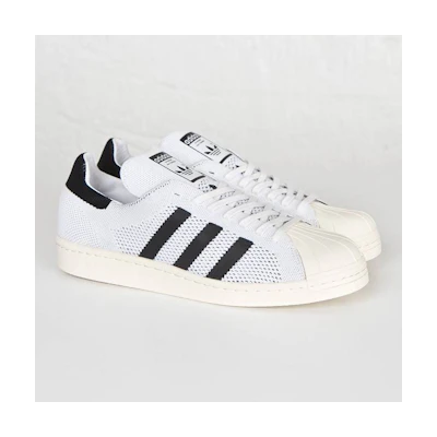 adidas Superstar 80s Primeknit 'White Black'