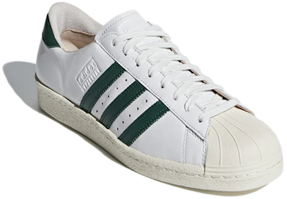 adidas Superstar 80s Recon ''Weiß Collegiate Grün'' B41719 Lookbook adidas Superstar 80s Recon ''Weiß Collegiate Grün'' B41719