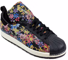 Lookbook adidas originals 經典款 Superstar 80s 重製 耐磨 低筒 板鞋 男款 黑色