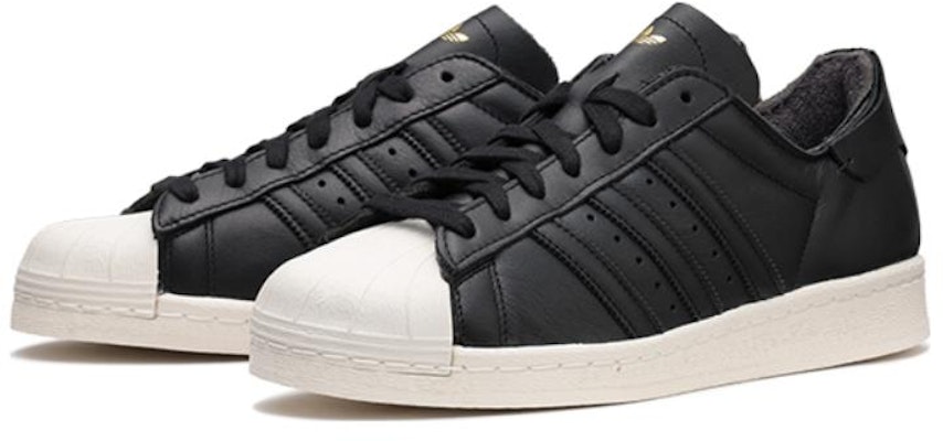 adidas Superstar 82 'Black Off White' GW1799 Lookbook adidas Superstar 82 'Black Off White' GW1799