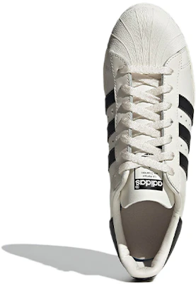adidas Superstar 82 ''Wolkenweiß/Kernschwarz/Cremeweiß'' GY7037 Details for adidas Superstar 82 ''Wolkenweiß/Kernschwarz/Cremeweiß'' GY7037