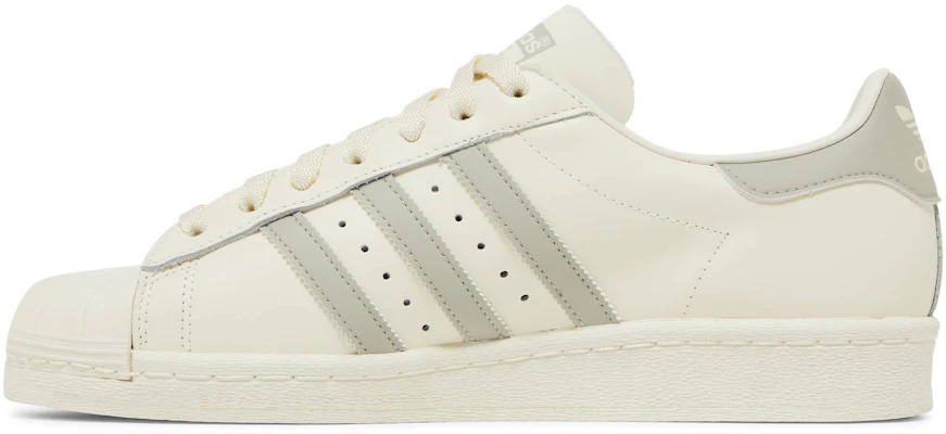 adidas Superstar 82 'Cloud White Metal Grey' GZ4837 Lookbook adidas Superstar 82 'Cloud White Metal Grey' GZ4837