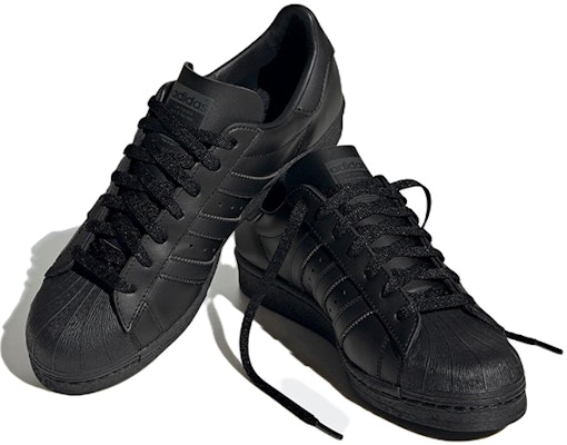 adidas Superstar 82 'Double Black' IG4691 Lookbook adidas Superstar 82 'Double Black' IG4691