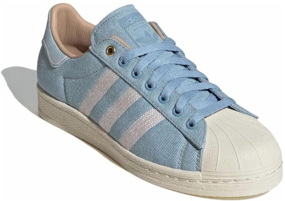 阿迪达斯 Superstar 82 '浅牛仔蓝' JH5589 Lookbook 阿迪达斯 Superstar 82 '浅牛仔蓝' JH5589