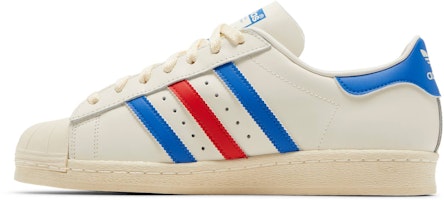 adidas Superstar 82 'Putih Biru Merah' HQ8876 Lookbook adidas Superstar 82 'Putih Biru Merah' HQ8876