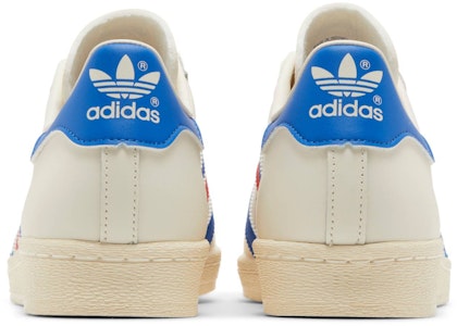 adidas Superstar 82 'Putih Biru Merah' HQ8876 Details for adidas Superstar 82 'Putih Biru Merah' HQ8876