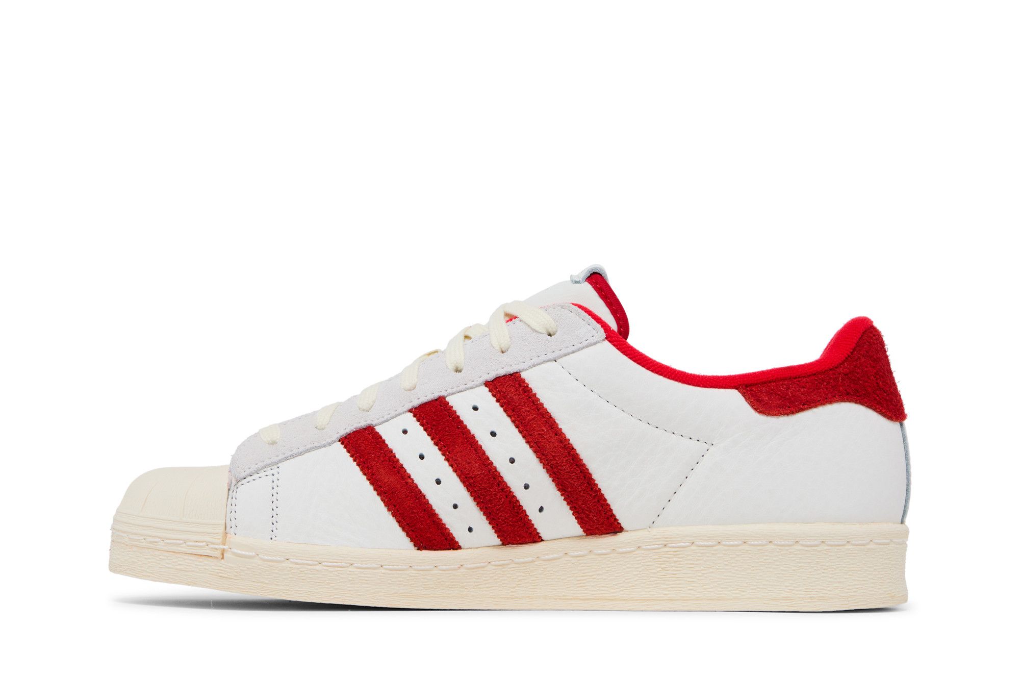 Lookbook adidas Superstar 82 ''Wit Vivid Rood'' GY8457