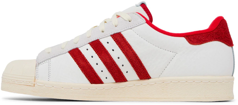 adidas Superstar 82 ''Wit Vivid Rood'' GY8457 Lookbook adidas Superstar 82 ''Wit Vivid Rood'' GY8457