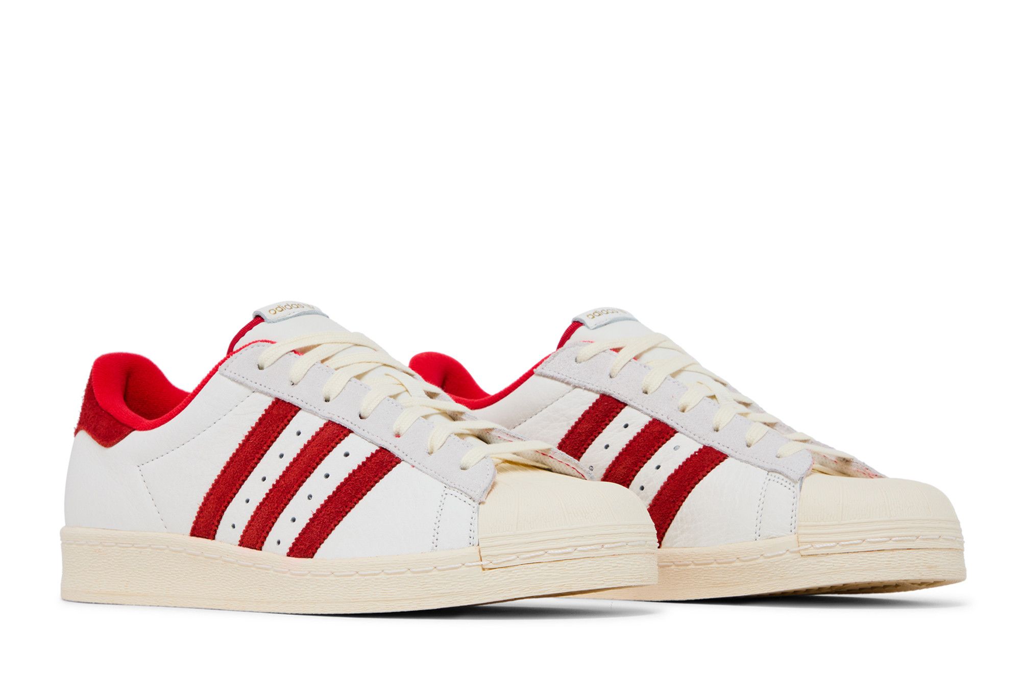Cheap adidas Superstar 82 ''Wit Vivid Rood'' GY8457