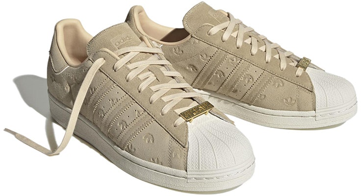 adidas Superstar 'Allover Debossed Trefoils - Savanna' GY0027 Lookbook adidas Superstar 'Allover Debossed Trefoils - Savanna' GY0027