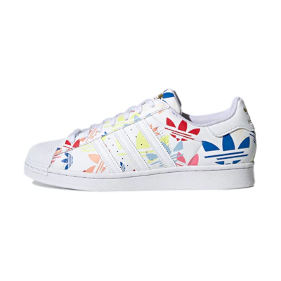 adidas Superstar 'Allover Trefoil - White Multi'