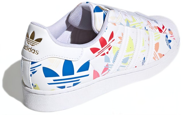 아디다스 슈퍼스타 "올오버 트레포일 - 화이트 멀티" H00183 Shop 아디다스 슈퍼스타 "올오버 트레포일 - 화이트 멀티" H00183