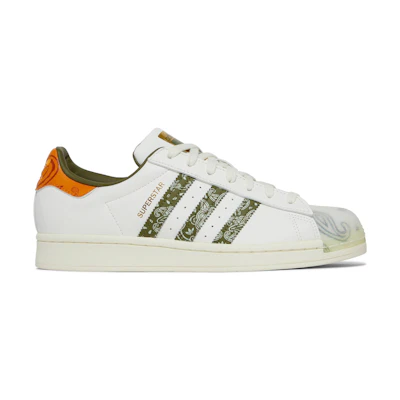 adidas Superstar 'Bandana - Off White Focus Orange'