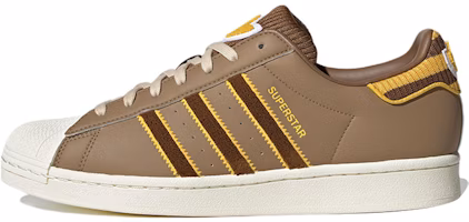 adidas Superstar Shoes 'Brown White Yellow' IG3003 adidas Superstar Shoes 'Brown White Yellow' IG3003