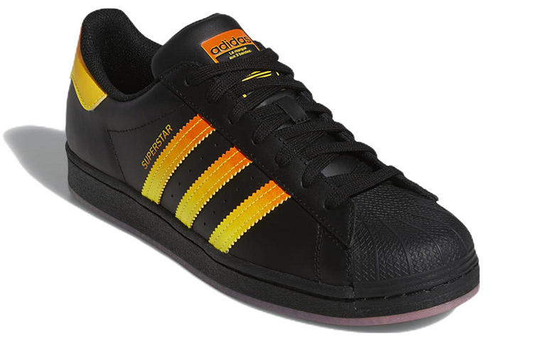 adidas Superstar 'Black Beam Yellow Gradient' 圖 3
