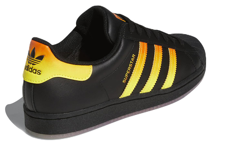 adidas Superstar 'Black Beam Yellow Gradient' 圖 4