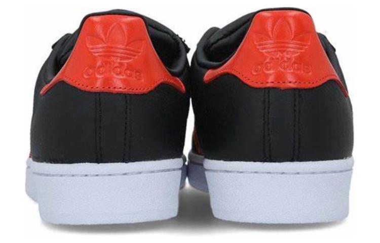 Purchase アディダス スーパースター "黒×ビビッドオレンジ" B41994