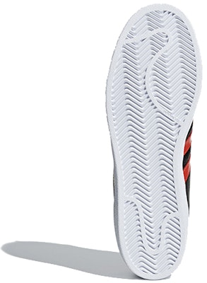 アディダス スーパースター "黒×ビビッドオレンジ" B41994 Details for アディダス スーパースター "黒×ビビッドオレンジ" B41994