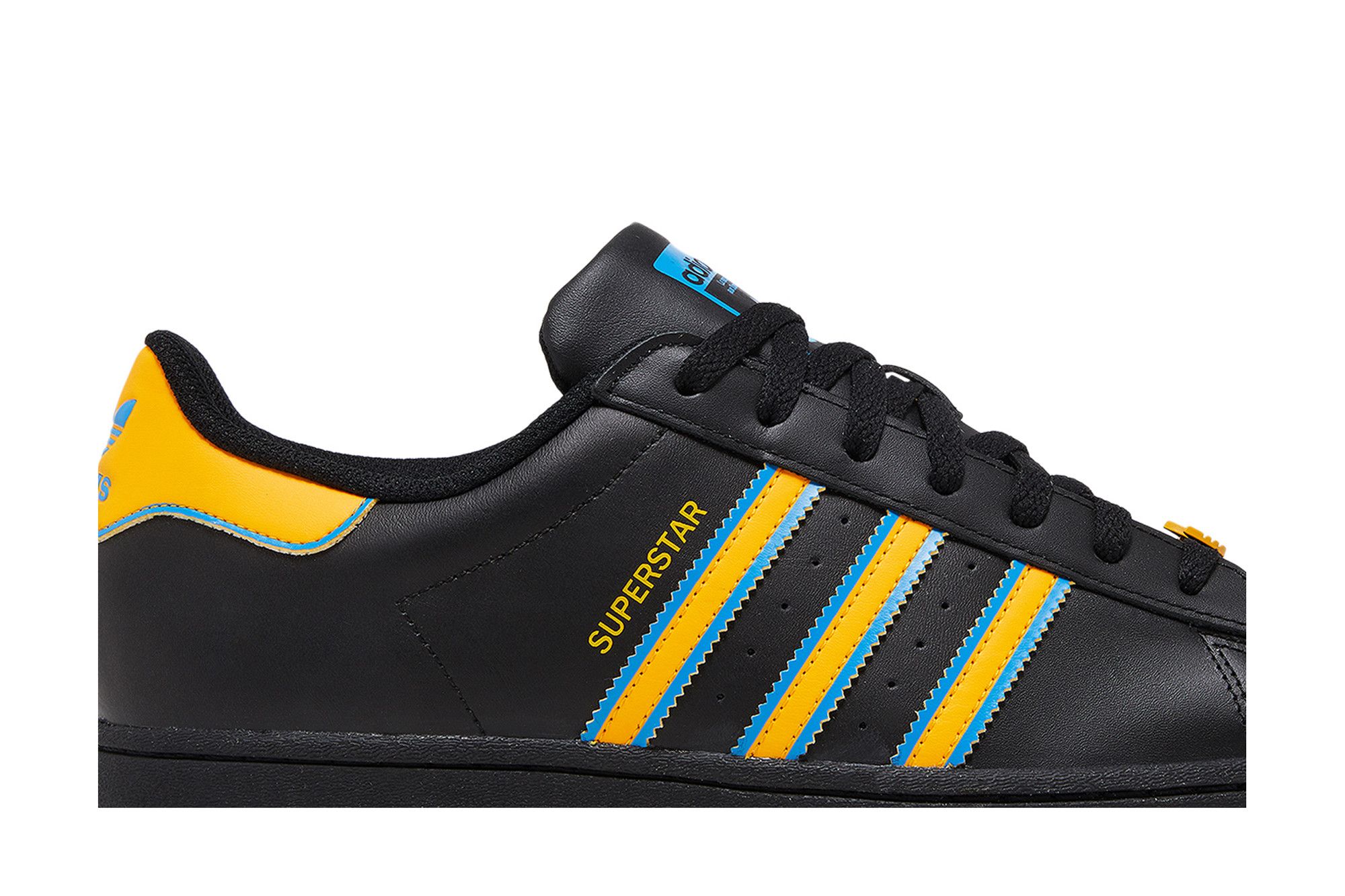 Order adidas Superstar 'Black Gold Blue' FZ5892