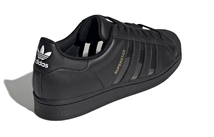 Shop 阿迪达斯Superstar '黑色透明' FX5567